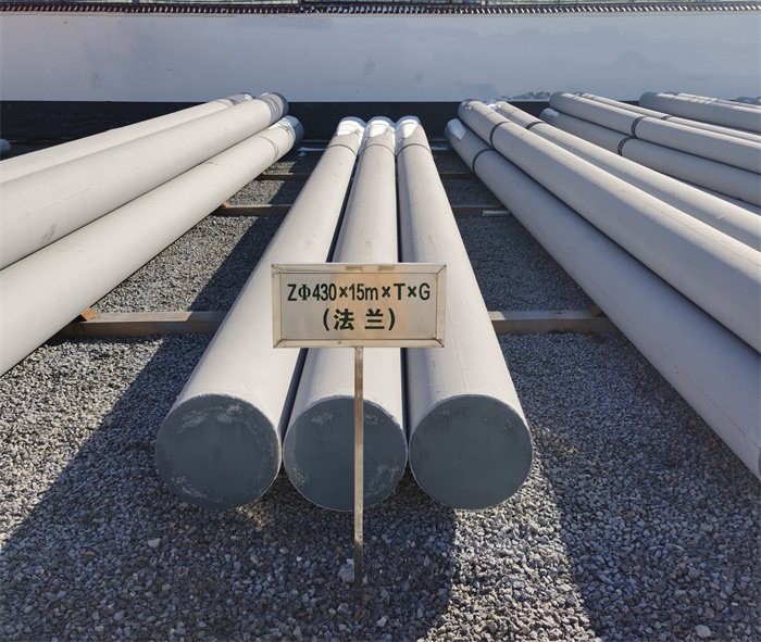 廊坊430×15米×T×G砼电力电杆