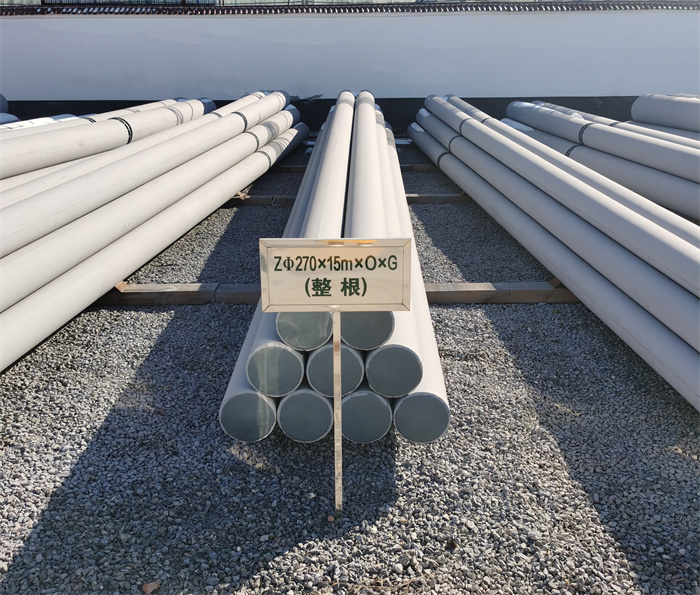 廊坊270×15×O×G电力杆塔